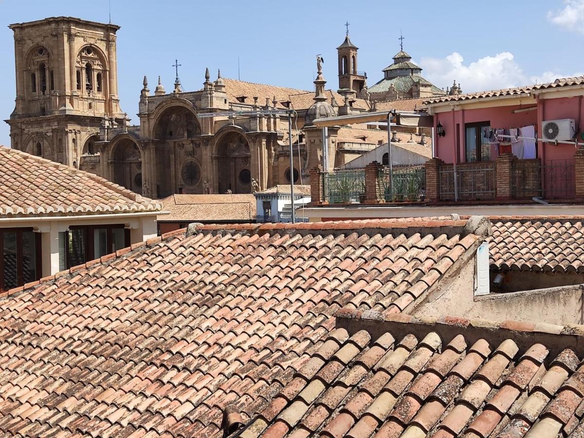 Atico Con Vistas En Granada Centro Apartamento Exterior foto