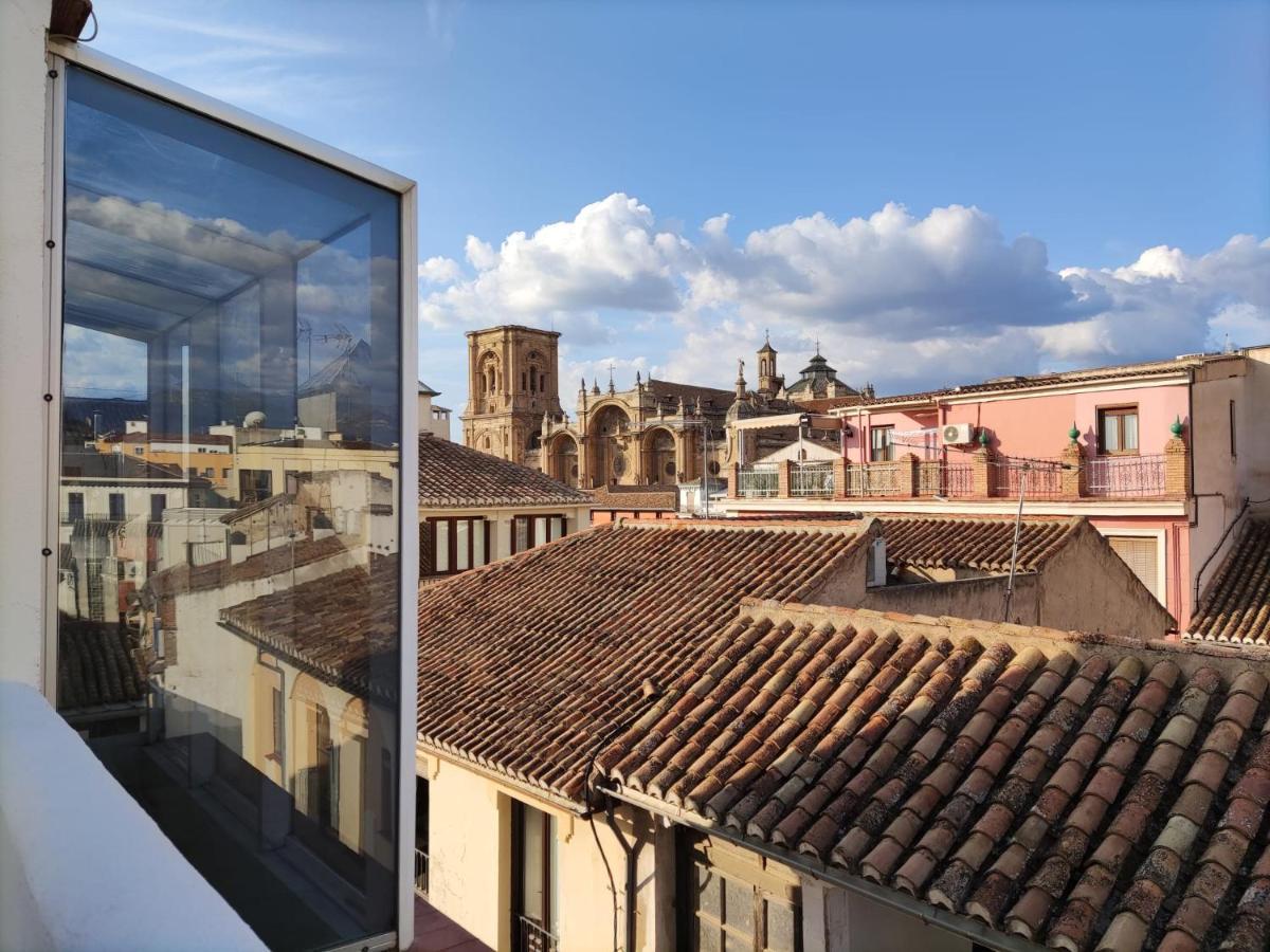 Atico Con Vistas En Granada Centro Apartamento Exterior foto